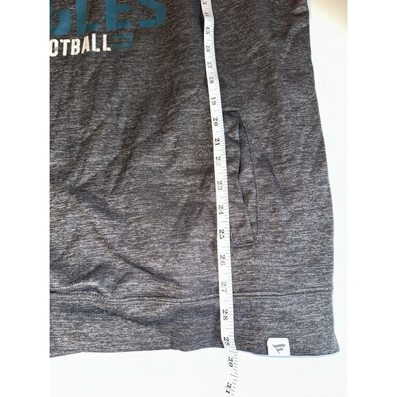 Philadelphia Eagles Hoodie XL Gray NFL Pro Line Fanatics Pullover Sweatshirt - Picture 8 of 9